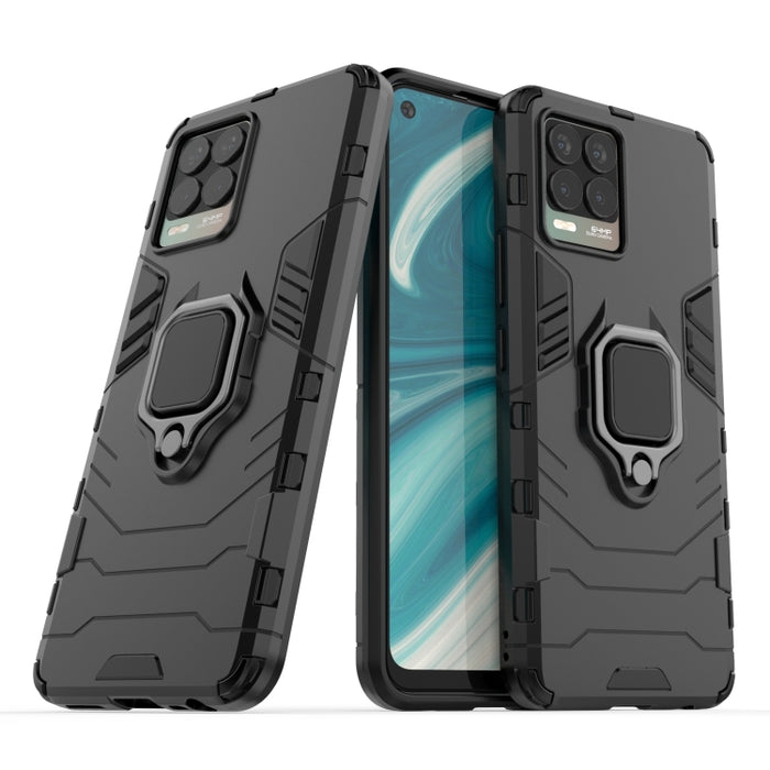 Funda protectora de PC + TPU a prueba de golpes con soporte de anillo magnético, For OnePlus 9R, For OPPO Realme 8, For Xiaomi Mi 11 Lite