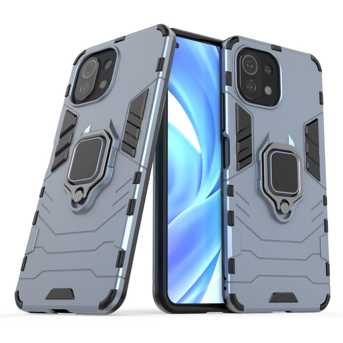 Funda protectora de PC + TPU a prueba de golpes con soporte de anillo magnético, For OnePlus 9R, For OPPO Realme 8, For Xiaomi Mi 11 Lite