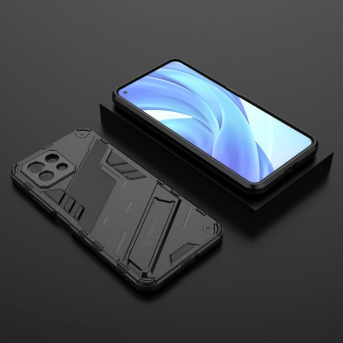 Punk Armor 2 en 1 PC + TPU Estuche a prueba de golpes con soporte invisible, For Xiaomi Mi 11 Lite