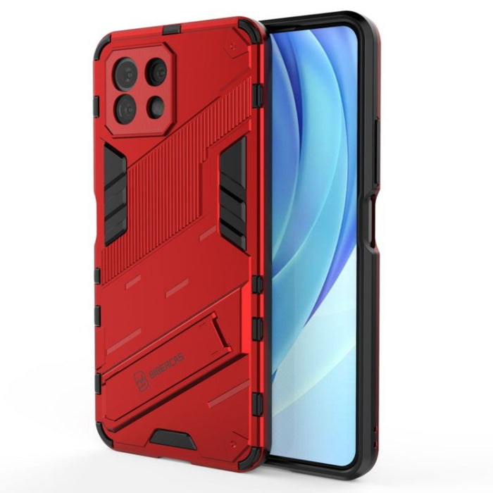 Punk Armor 2 en 1 PC + TPU Estuche a prueba de golpes con soporte invisible, For Xiaomi Mi 11 Lite