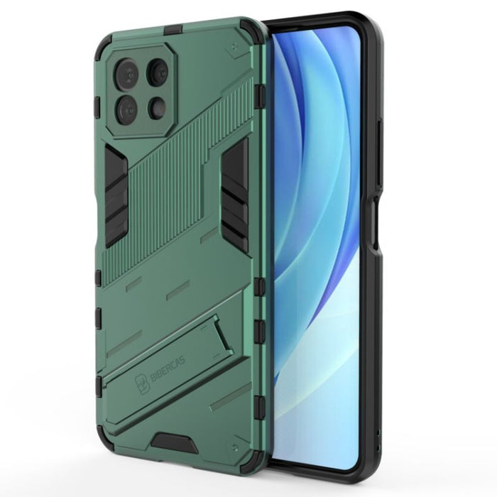 Punk Armor 2 en 1 PC + TPU Estuche a prueba de golpes con soporte invisible, For Xiaomi Mi 11 Lite