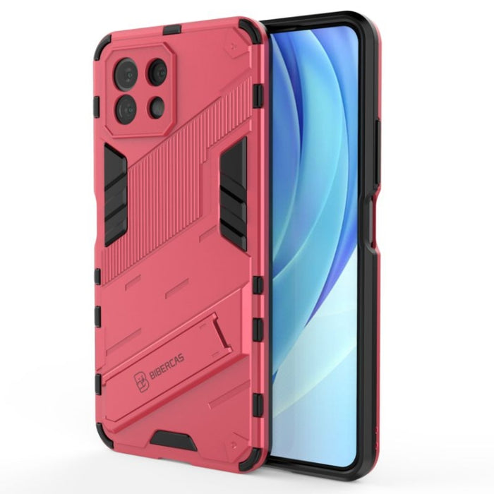 Punk Armor 2 en 1 PC + TPU Estuche a prueba de golpes con soporte invisible, For Xiaomi Mi 11 Lite