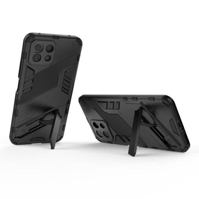 Punk Armor 2 en 1 PC + TPU Estuche a prueba de golpes con soporte invisible, For Xiaomi Mi 11 Lite