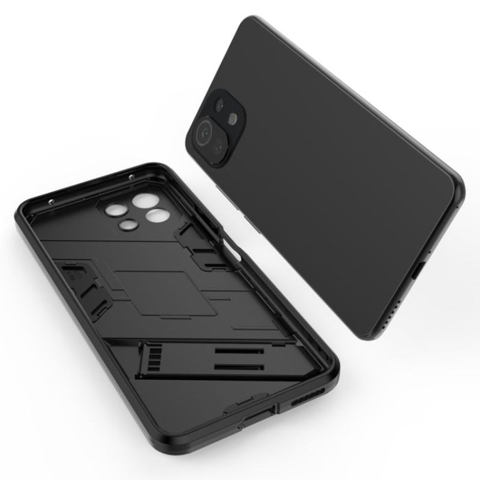 Punk Armor 2 en 1 PC + TPU Estuche a prueba de golpes con soporte invisible, For Xiaomi Mi 11 Lite