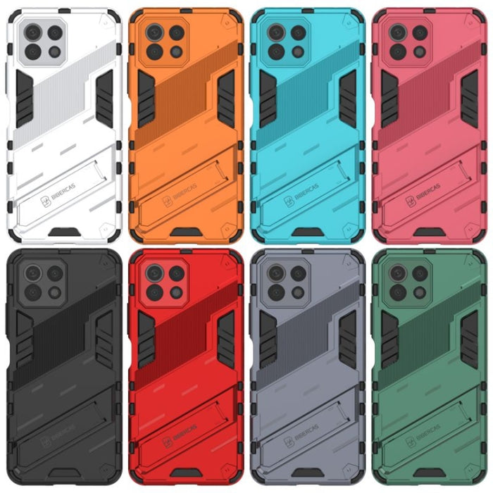 Punk Armor 2 en 1 PC + TPU Estuche a prueba de golpes con soporte invisible, For Xiaomi Mi 11 Lite