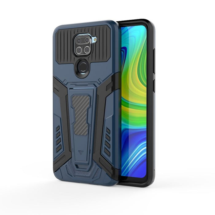 War Chariot Series Armor Todo incluido a prueba de golpes PC + TPU Funda protectora con soporte invisible, For Xiaomi Redmi Note 9, For Xiaomi Mi 10T Lite 5G, For Xiaomi Poco X3