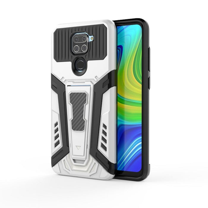 War Chariot Series Armor Todo incluido a prueba de golpes PC + TPU Funda protectora con soporte invisible, For Xiaomi Redmi Note 9, For Xiaomi Mi 10T Lite 5G, For Xiaomi Poco X3