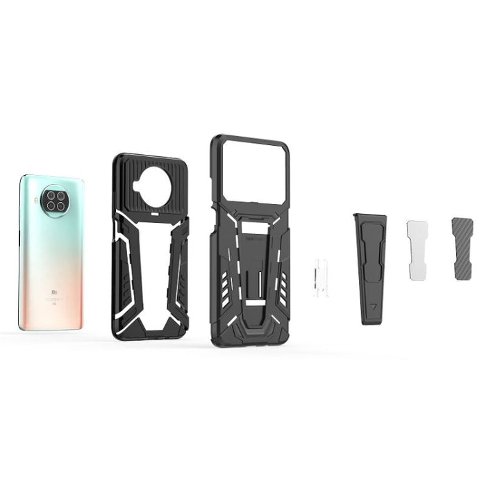 War Chariot Series Armor Todo incluido a prueba de golpes PC + TPU Funda protectora con soporte invisible, For Xiaomi Redmi Note 9, For Xiaomi Mi 10T Lite 5G, For Xiaomi Poco X3