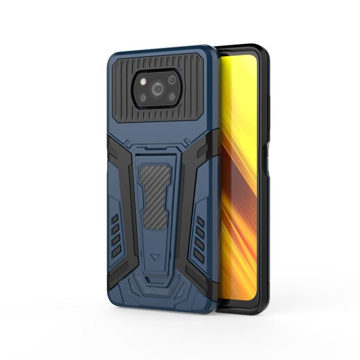 War Chariot Series Armor Todo incluido a prueba de golpes PC + TPU Funda protectora con soporte invisible, For Xiaomi Redmi Note 9, For Xiaomi Mi 10T Lite 5G, For Xiaomi Poco X3