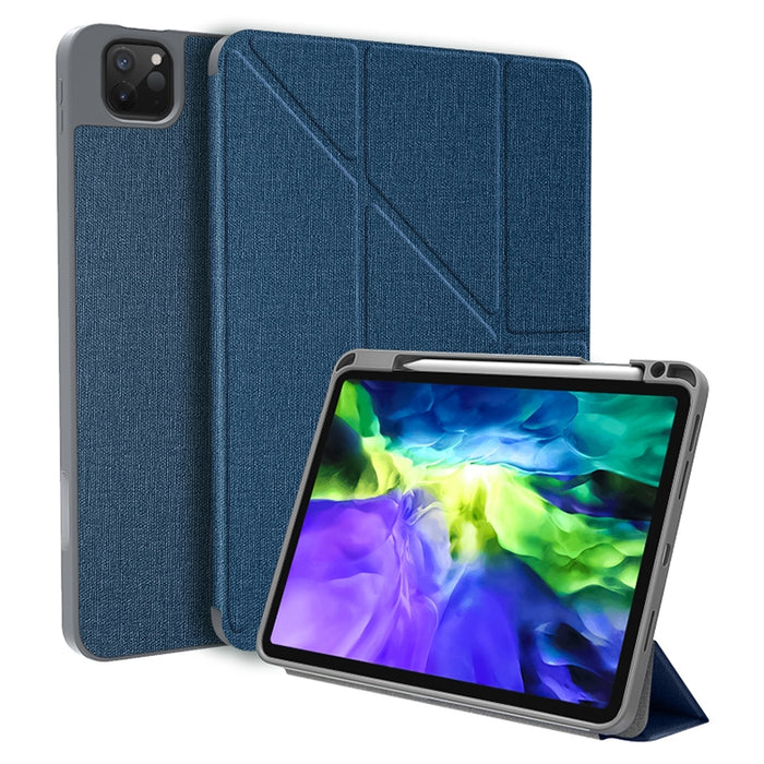 Mutural Transformers Series PC + PU Estuche de cuero con tapa horizontal con soporte y función de reposo / activación