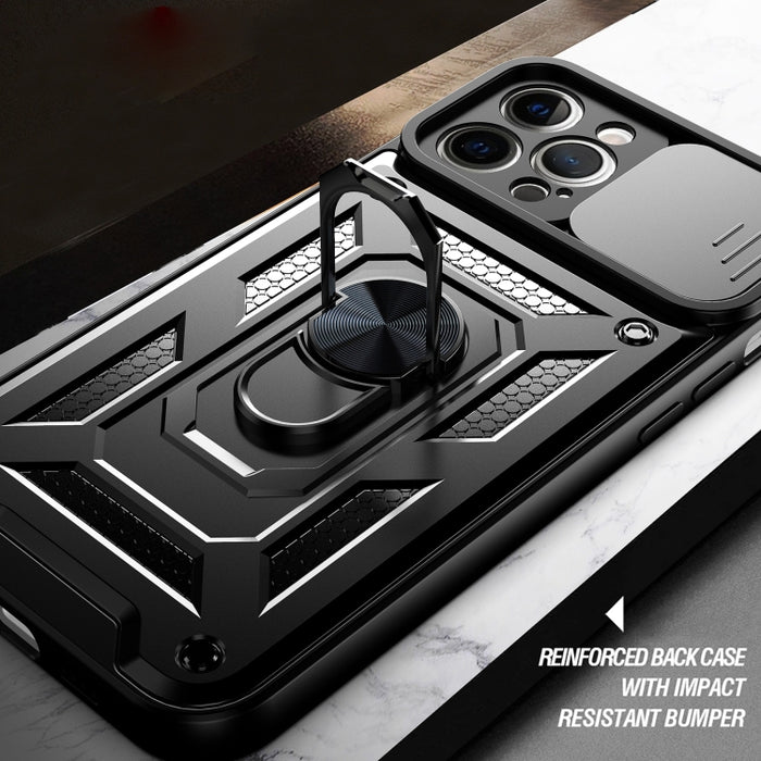 Diseño de cubierta de cámara deslizante Funda protectora de TPU + PC, For iPhone 11, For iPhone 11 pro, For iPhone 11 Pro Max, For iPhone 12, For iPhone 12 Pro, For iPhone 12 Pro Max