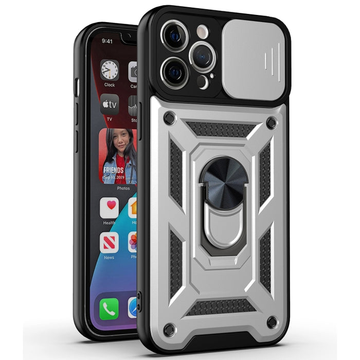 Diseño de cubierta de cámara deslizante Funda protectora de TPU + PC, For iPhone 11, For iPhone 11 pro, For iPhone 11 Pro Max, For iPhone 12, For iPhone 12 Pro, For iPhone 12 Pro Max
