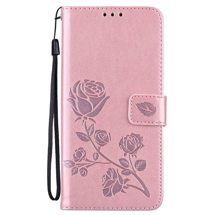 Estuche de cuero de PU con tapa horizontal en relieve rosa con soporte y ranuras para tarjetas y billetera, For Xiaomi Redmi 9T, For Xiaomi Mi 11 Lite, For Xiaomi Mi 11, For Xiaomi Redmi Note 9T 5G, For Xiaomi Redmi Note 10, For Xiaomi Redmi K40 / K40 ...