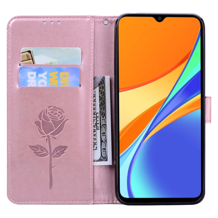 Estuche de cuero de PU con tapa horizontal en relieve rosa con soporte y ranuras para tarjetas y billetera, For Xiaomi Redmi 9T, For Xiaomi Mi 11 Lite, For Xiaomi Mi 11, For Xiaomi Redmi Note 9T 5G, For Xiaomi Redmi Note 10, For Xiaomi Redmi K40 / K40 ...