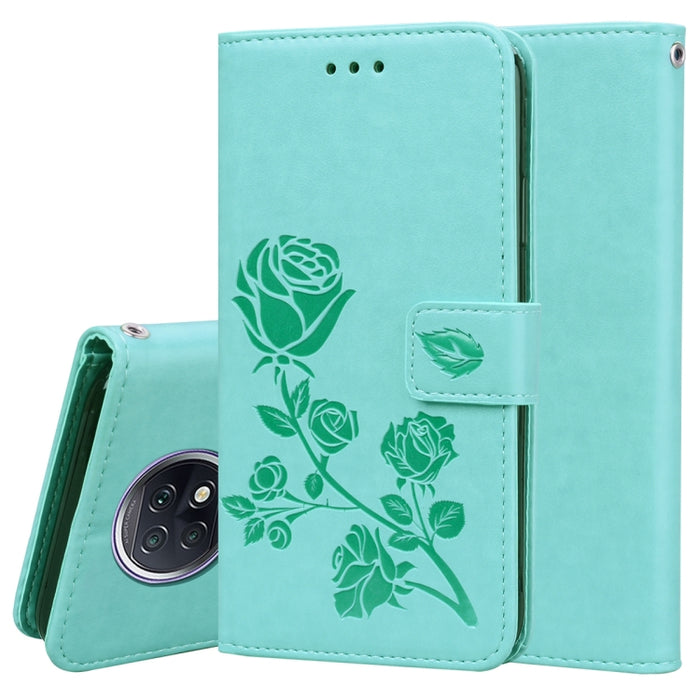 Estuche de cuero de PU con tapa horizontal en relieve rosa con soporte y ranuras para tarjetas y billetera, For Xiaomi Redmi 9T, For Xiaomi Mi 11 Lite, For Xiaomi Mi 11, For Xiaomi Redmi Note 9T 5G, For Xiaomi Redmi Note 10, For Xiaomi Redmi K40 / K40 ...