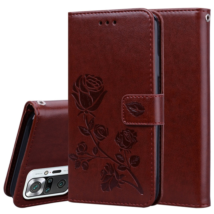 Estuche de cuero de PU con tapa horizontal en relieve rosa con soporte y ranuras para tarjetas y billetera, For Xiaomi Redmi 9T, For Xiaomi Mi 11 Lite, For Xiaomi Mi 11, For Xiaomi Redmi Note 9T 5G, For Xiaomi Redmi Note 10, For Xiaomi Redmi K40 / K40 ...
