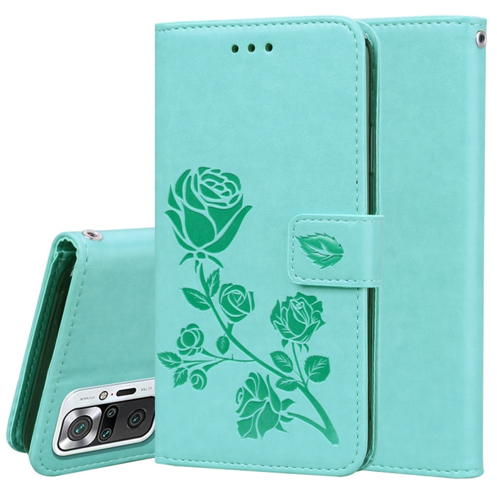 Estuche de cuero de PU con tapa horizontal en relieve rosa con soporte y ranuras para tarjetas y billetera, For Xiaomi Redmi 9T, For Xiaomi Mi 11 Lite, For Xiaomi Mi 11, For Xiaomi Redmi Note 9T 5G, For Xiaomi Redmi Note 10, For Xiaomi Redmi K40 / K40 ...