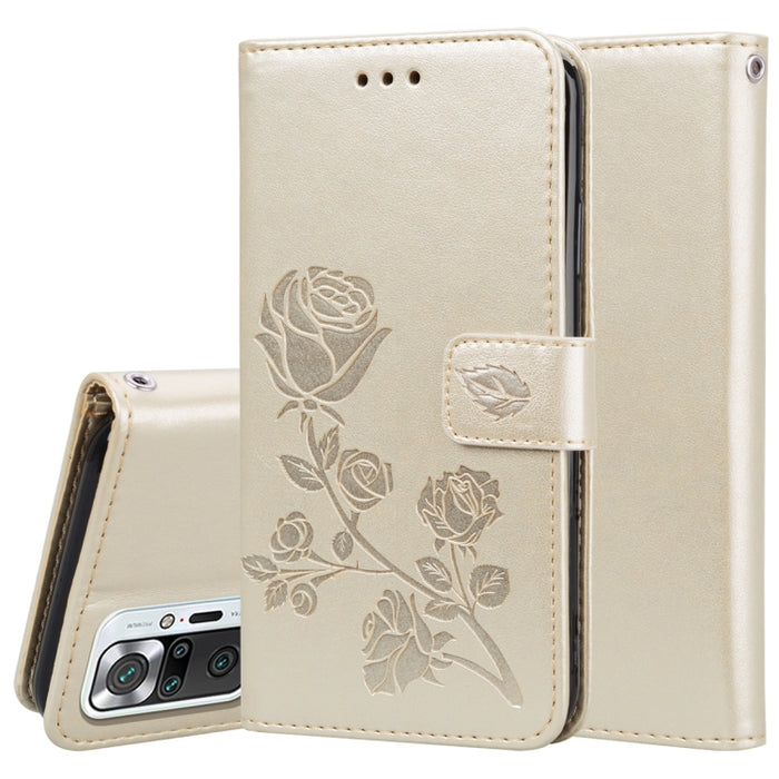 Estuche de cuero de PU con tapa horizontal en relieve rosa con soporte y ranuras para tarjetas y billetera, For Xiaomi Redmi 9T, For Xiaomi Mi 11 Lite, For Xiaomi Mi 11, For Xiaomi Redmi Note 9T 5G, For Xiaomi Redmi Note 10, For Xiaomi Redmi K40 / K40 ...