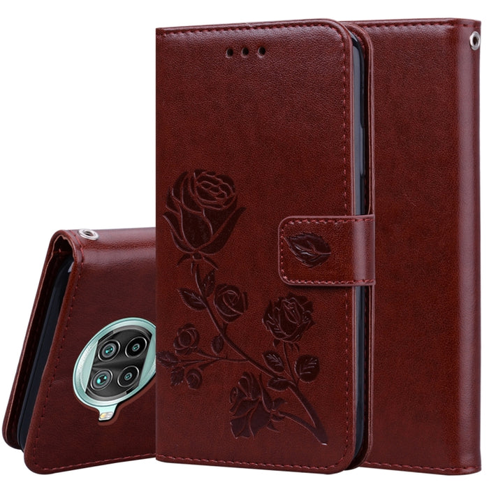 Estuche de cuero de PU con tapa horizontal en relieve rosa con soporte y ranuras para tarjetas y billetera, For Xiaomi Redmi 9T, For Xiaomi Mi 11 Lite, For Xiaomi Mi 11, For Xiaomi Redmi Note 9T 5G, For Xiaomi Redmi Note 10, For Xiaomi Redmi K40 / K40 ...