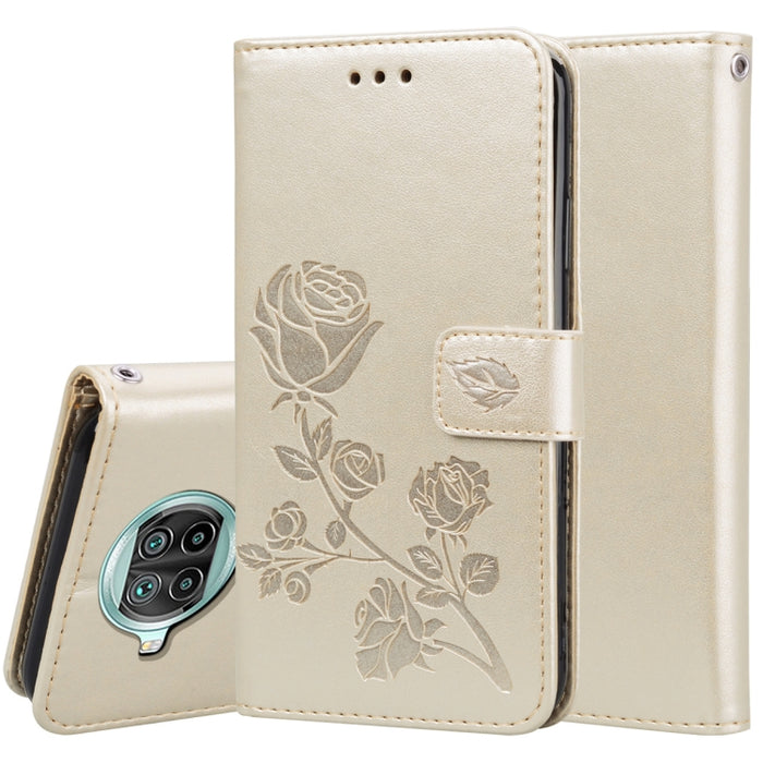 Estuche de cuero de PU con tapa horizontal en relieve rosa con soporte y ranuras para tarjetas y billetera, For Xiaomi Redmi 9T, For Xiaomi Mi 11 Lite, For Xiaomi Mi 11, For Xiaomi Redmi Note 9T 5G, For Xiaomi Redmi Note 10, For Xiaomi Redmi K40 / K40 ...