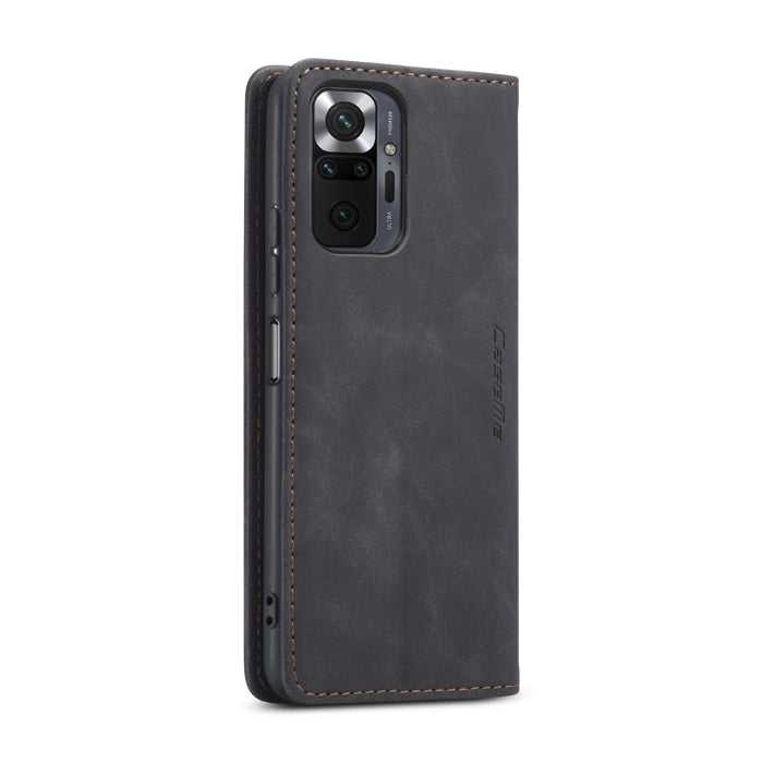 CaseMe 013 Estuche de cuero con tapa horizontal multifuncional con soporte, ranura para tarjeta y billetera, For Xiaomi Redmi Note 10 Pro 4G / Note 10 Pro Max, For Xiaomi Redmi Note 10 4G / Note 10s
