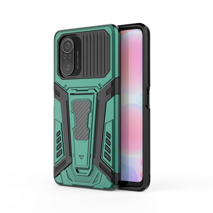 War Chariot Series Armor Todo incluido a prueba de golpes PC + TPU Funda protectora con soporte invisible, For Xiaomi Redmi K40, For Xiaomi Mi 10T 5G / 10T Pro 5G, For Xiaomi Mi Poco X3, For Samsung Galaxy S21 5G