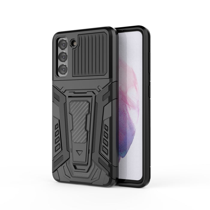 War Chariot Series Armor Todo incluido a prueba de golpes PC + TPU Funda protectora con soporte invisible, For Xiaomi Redmi K40, For Xiaomi Mi 10T 5G / 10T Pro 5G, For Xiaomi Mi Poco X3, For Samsung Galaxy S21 5G