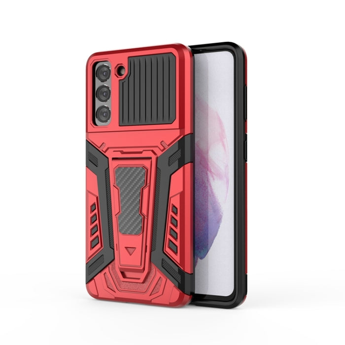 War Chariot Series Armor Todo incluido a prueba de golpes PC + TPU Funda protectora con soporte invisible, For Xiaomi Redmi K40, For Xiaomi Mi 10T 5G / 10T Pro 5G, For Xiaomi Mi Poco X3, For Samsung Galaxy S21 5G