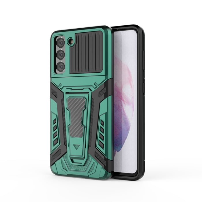 War Chariot Series Armor Todo incluido a prueba de golpes PC + TPU Funda protectora con soporte invisible, For Xiaomi Redmi K40, For Xiaomi Mi 10T 5G / 10T Pro 5G, For Xiaomi Mi Poco X3, For Samsung Galaxy S21 5G
