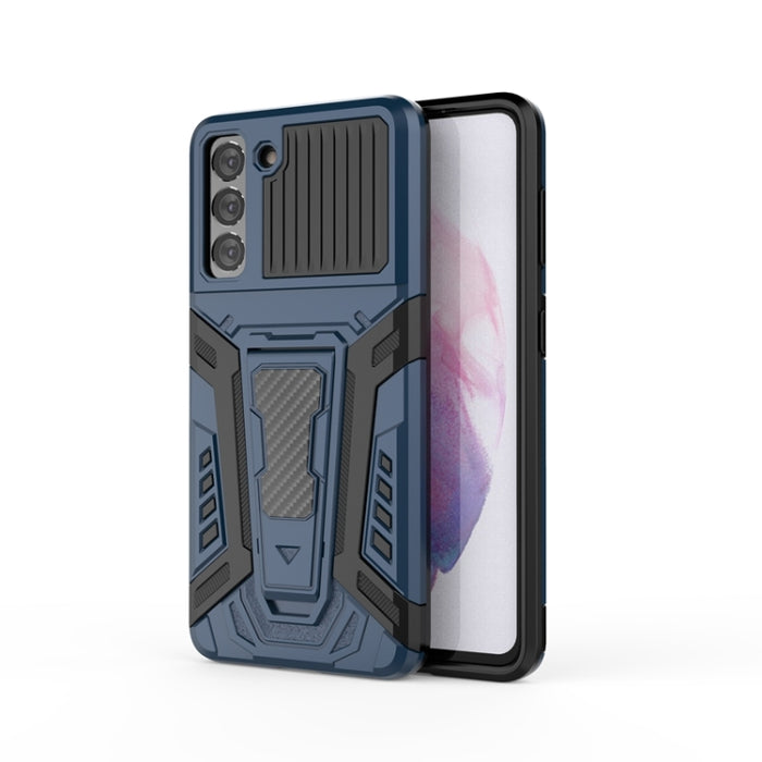 War Chariot Series Armor Todo incluido a prueba de golpes PC + TPU Funda protectora con soporte invisible, For Xiaomi Redmi K40, For Xiaomi Mi 10T 5G / 10T Pro 5G, For Xiaomi Mi Poco X3, For Samsung Galaxy S21 5G