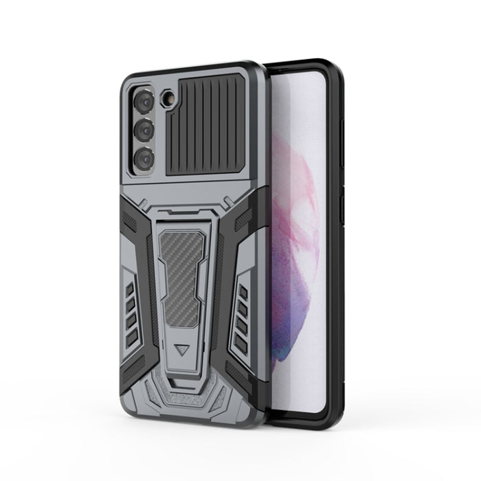 War Chariot Series Armor Todo incluido a prueba de golpes PC + TPU Funda protectora con soporte invisible, For Xiaomi Redmi K40, For Xiaomi Mi 10T 5G / 10T Pro 5G, For Xiaomi Mi Poco X3, For Samsung Galaxy S21 5G