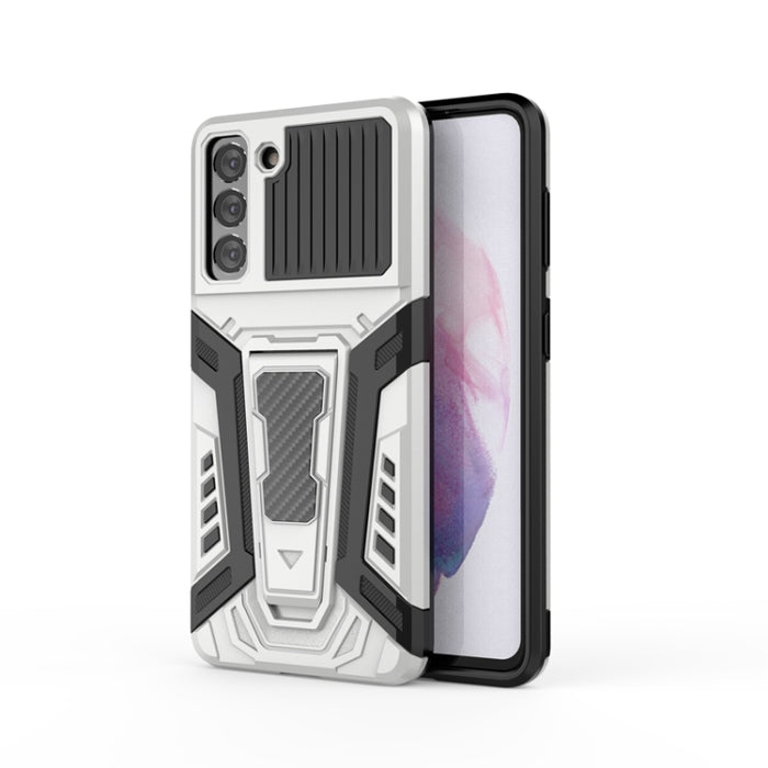 War Chariot Series Armor Todo incluido a prueba de golpes PC + TPU Funda protectora con soporte invisible, For Xiaomi Redmi K40, For Xiaomi Mi 10T 5G / 10T Pro 5G, For Xiaomi Mi Poco X3, For Samsung Galaxy S21 5G