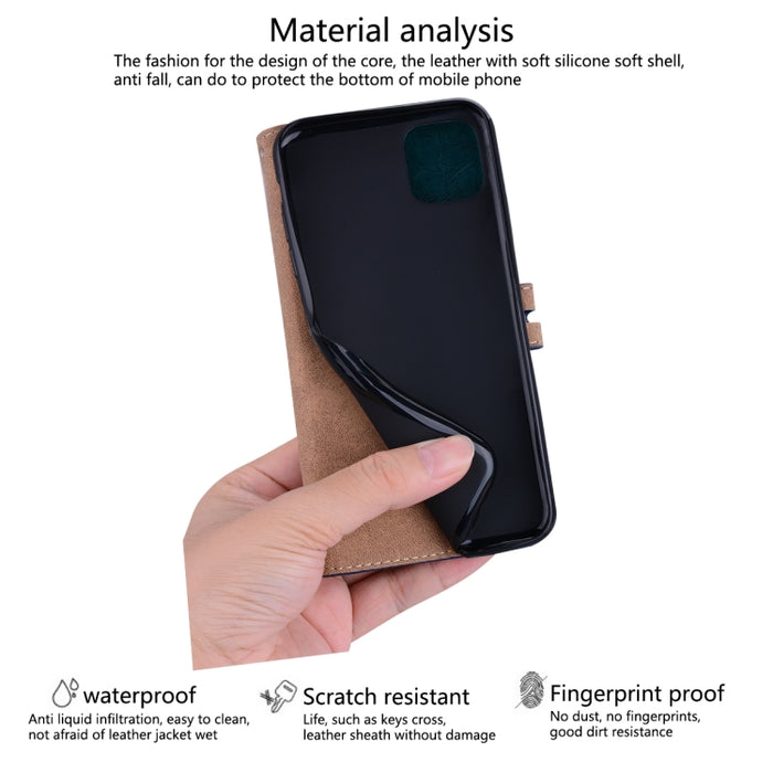 Estuche de cuero con tapa horizontal con textura de cera de aceite de estilo comercial con soporte y ranuras para tarjetas y billetera, For Xiaomi Redmi 9T, For Xiaomi Redmi Note 9T, For Xiaomi Redmi Note 10, For Xiaomi Redmi K40 / K40 Pro             ...