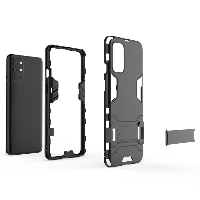 Funda protectora de PC + TPU a prueba de golpes con soporte oculto, For OnePlus 9R, For Xiaomi Mi 11 Lite, For Xiaomi Mi 11 Pro