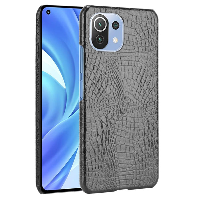 Caja de PC + PU con textura de cocodrilo a prueba de golpes, For Xiaomi Redmi Note 10 Pro (India version) / Note 10 Pro Max, For Xiaomi Mi 11 Lite