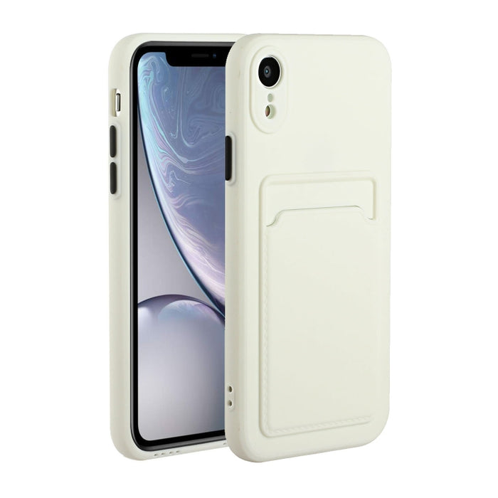 Funda protectora de TPU a prueba de golpes con diseño de ranura para tarjeta