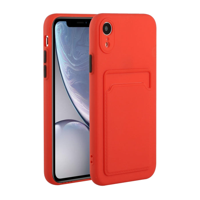 Funda protectora de TPU a prueba de golpes con diseño de ranura para tarjeta