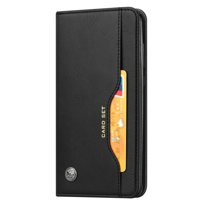 Estuche de cuero con tapa horizontal con textura de piel amasada con marco de fotos y soporte y ranuras para tarjetas y billetera, For Xiaomi Mi 11 Pro, For Xiaomi Mi 11 Lite, For Samsung Galaxy S21 FE