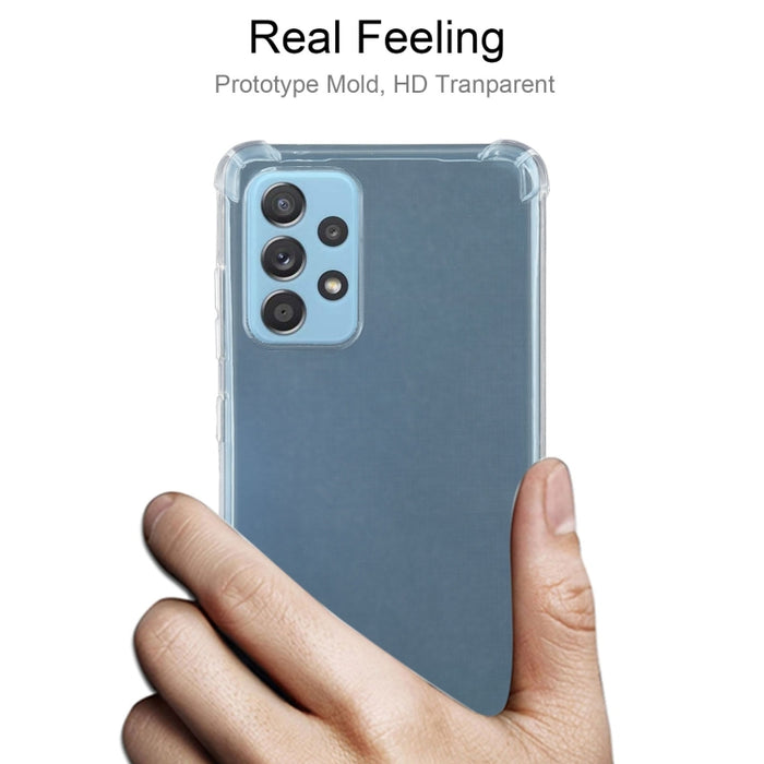 Estuche de TPU ultrafino a prueba de golpes de cuatro esquinas, For Samsung Galaxy A52 5G / 4G, For Samsung Galaxy A72 5G / 4G, For Xiaomi Redmi Note 10 Pro / Pro Max, For Xiaomi Redmi Note 10 4G / 10S, For Samsung Galaxy S21 5G                        ...