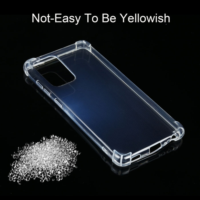 Estuche de TPU ultrafino a prueba de golpes de cuatro esquinas, For Samsung Galaxy A52 5G / 4G, For Samsung Galaxy A72 5G / 4G, For Xiaomi Redmi Note 10 Pro / Pro Max, For Xiaomi Redmi Note 10 4G / 10S, For Samsung Galaxy S21 5G                        ...