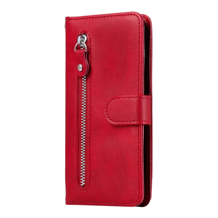 Estuche de cuero con tapa horizontal y cremallera con textura de becerro a la moda con soporte y ranuras para tarjetas y billetera, For Motorola Moto G100 / Edge S, For OPPO A94 4G / F19 Pro / Reno5 F, For OPPO Find X3 / X3 Pro                         ...