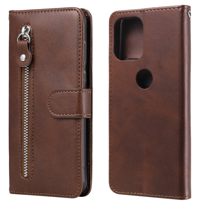 Estuche de cuero con tapa horizontal y cremallera con textura de becerro a la moda con soporte y ranuras para tarjetas y billetera, For Motorola Moto G100 / Edge S, For OPPO A94 4G / F19 Pro / Reno5 F, For OPPO Find X3 / X3 Pro                         ...