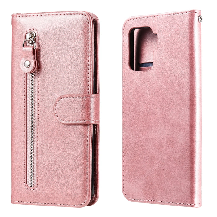 Estuche de cuero con tapa horizontal y cremallera con textura de becerro a la moda con soporte y ranuras para tarjetas y billetera, For Motorola Moto G100 / Edge S, For OPPO A94 4G / F19 Pro / Reno5 F, For OPPO Find X3 / X3 Pro                         ...