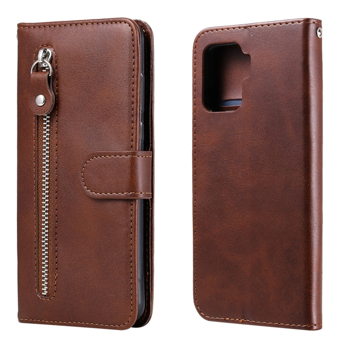 Estuche de cuero con tapa horizontal y cremallera con textura de becerro a la moda con soporte y ranuras para tarjetas y billetera, For Motorola Moto G100 / Edge S, For OPPO A94 4G / F19 Pro / Reno5 F, For OPPO Find X3 / X3 Pro                         ...
