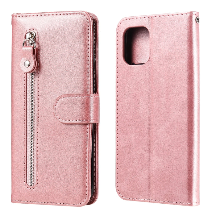 Estuche de cuero con tapa horizontal y cremallera con textura de becerro a la moda con soporte y ranuras para tarjetas y billetera, For Motorola Moto G100 / Edge S, For OPPO A94 4G / F19 Pro / Reno5 F, For OPPO Find X3 / X3 Pro                         ...