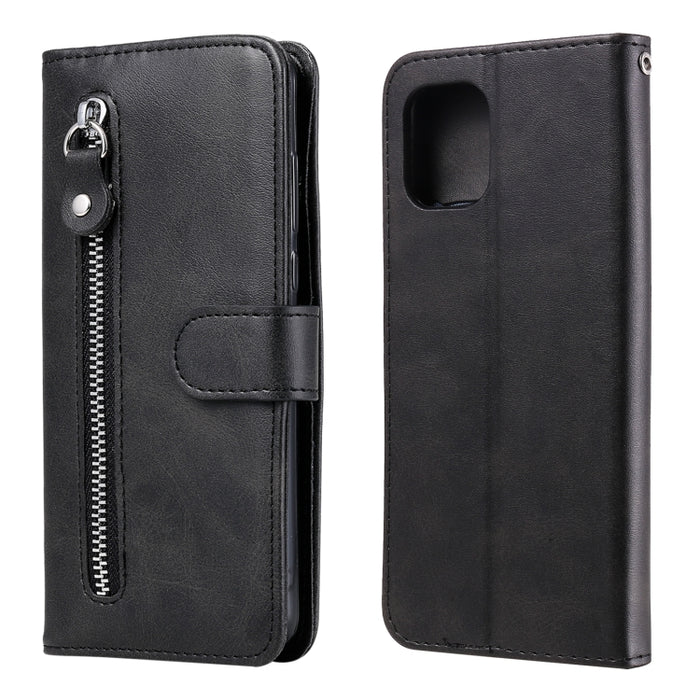 Estuche de cuero con tapa horizontal y cremallera con textura de becerro a la moda con soporte y ranuras para tarjetas y billetera, For Motorola Moto G100 / Edge S, For OPPO A94 4G / F19 Pro / Reno5 F, For OPPO Find X3 / X3 Pro                         ...