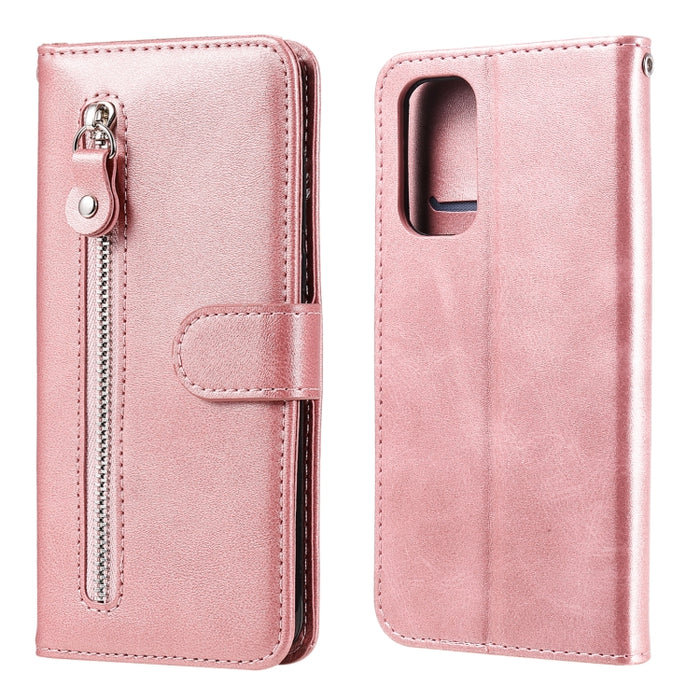 Estuche de cuero con tapa horizontal y cremallera con textura de becerro a la moda con soporte y ranuras para tarjetas y billetera, For Motorola Moto G100 / Edge S, For OPPO A94 4G / F19 Pro / Reno5 F, For OPPO Find X3 / X3 Pro                         ...
