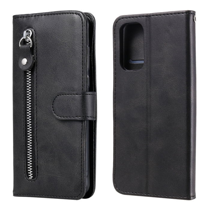 Estuche de cuero con tapa horizontal y cremallera con textura de becerro a la moda con soporte y ranuras para tarjetas y billetera, For Motorola Moto G100 / Edge S, For OPPO A94 4G / F19 Pro / Reno5 F, For OPPO Find X3 / X3 Pro                         ...