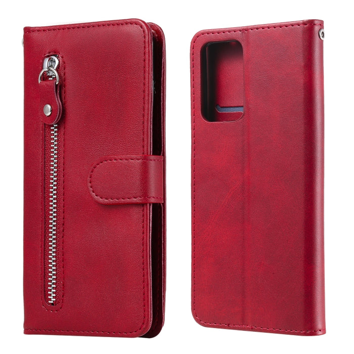Estuche de cuero con tapa horizontal y cremallera con textura de becerro a la moda con soporte y ranuras para tarjetas y billetera, For Motorola Moto G100 / Edge S, For OPPO A94 4G / F19 Pro / Reno5 F, For OPPO Find X3 / X3 Pro                         ...