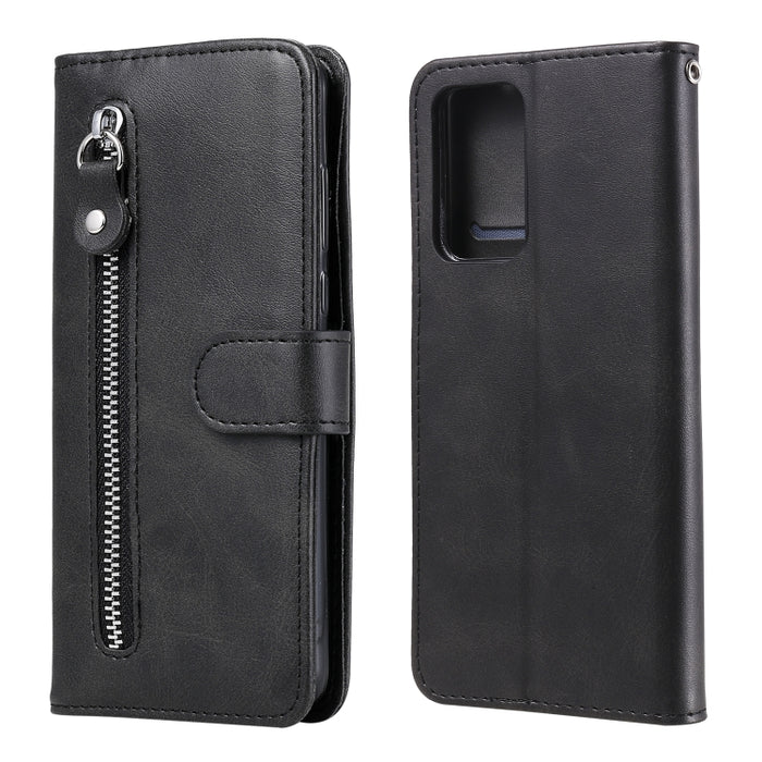 Estuche de cuero con tapa horizontal y cremallera con textura de becerro a la moda con soporte y ranuras para tarjetas y billetera, For Motorola Moto G100 / Edge S, For OPPO A94 4G / F19 Pro / Reno5 F, For OPPO Find X3 / X3 Pro                         ...